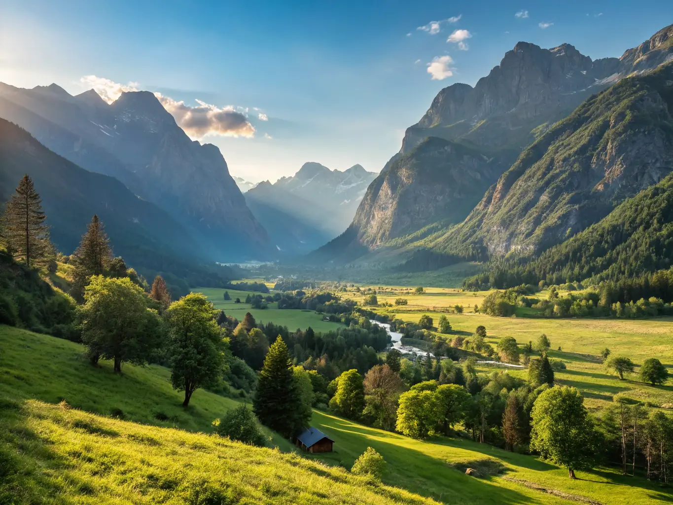 A scenic view of Saléon's landscape, emphasizing the natural beauty and the importance of environmental conservation efforts.